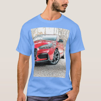 Erlebnisfahrer des Sportwagens auf der Straße T-Shirt