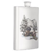 Erlebnisflasche für Bergziegen Flachmann (Rechts)