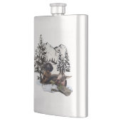 Erlebnisflasche für Bergziegen Flachmann (Links)