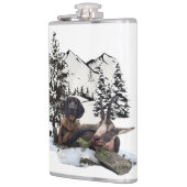 Erlebnisflasche für Bergziegen Flachmann (Links)