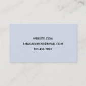 Erlebnisgebirge und Nebel Visitenkarte (Rückseite)