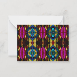 Erlebniskarte Mitteilungskarte