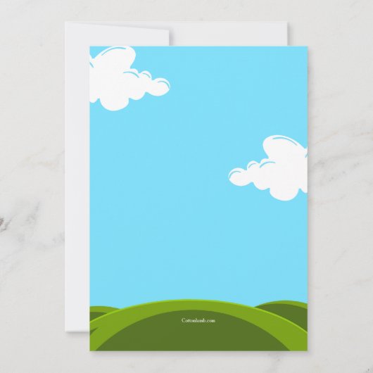 Erlebnispark Adventureland Einladung (Rückseite)