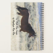 Erlebnisplaner mit wildem Hengst Planer (Rückseite)