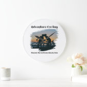 Erlebnisradfahren Große Wanduhr (Zuhause)