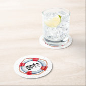 Erlebnisring Runder Pappuntersetzer (Vor Ort)