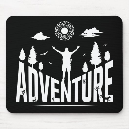 Erlebnistypografie Mousepad (Vorne)