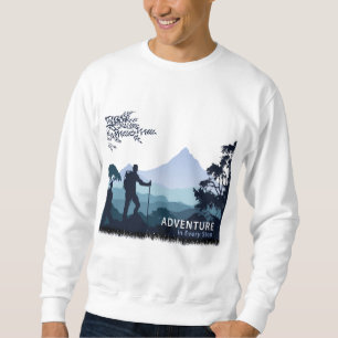 Erlebniswandern, Abenteuer in jedem Schritt Sweatshirt