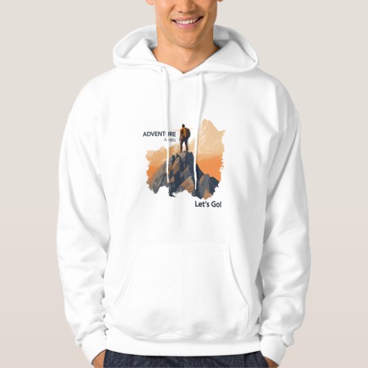 Erlebniswandern, Erlebnisausflüge, Lass’s Go! Hoodie (Vorderseite)