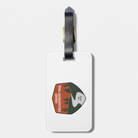 Erlebnisweg Gepäckanhänger (Rückseite vertikal)