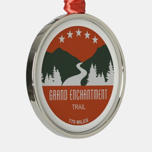 Erlebnisweg Ornament Aus Metall (Rechts)