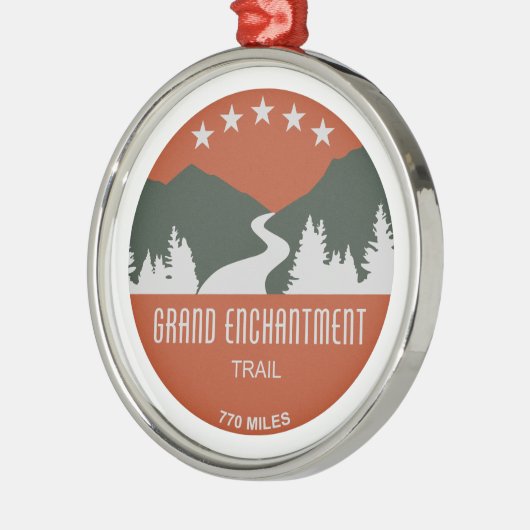 Erlebnisweg Ornament Aus Metall (Links)