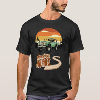 Erlebniswelten - Vintages Off-Road-Camping T-Shirt