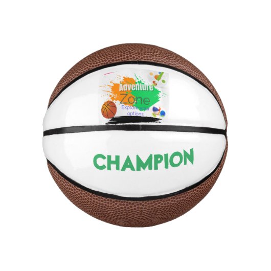 Erlebniszone Mini Basketball (Vorderseite)