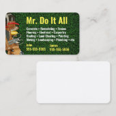 Erledigen Sie die gesamte Handyman-Visitenkarte Visitenkarte (Vorne/Hinten)