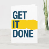 Erledigen Sie es Dankeskarte (Vorderseite)