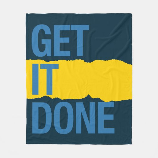 Erledigen Sie es Fleecedecke (Vorderseite)