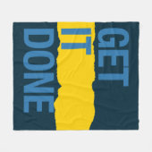 Erledigen Sie es Fleecedecke (Vorderseite (Horizontal))