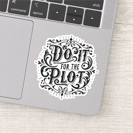 Erledigen Sie es für das Grundstück Aufkleber (Detail)