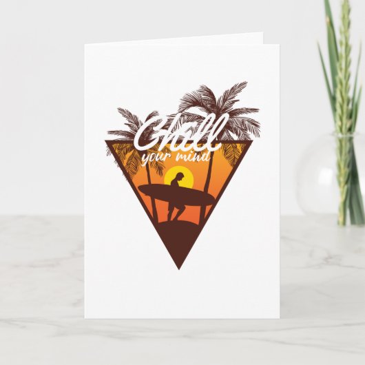 Erledigen Sie Ihre Gedanken Karte (Vorderseite)