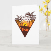 Erledigen Sie Ihre Gedanken Karte (Gelbe Blume)