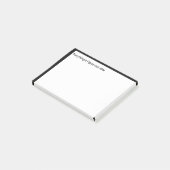 Erledigen Sie Motivierend inspirierendes Zitat Post-it Klebezettel (angewinkelt)