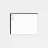 Erledigen Sie Motivierend inspirierendes Zitat Post-it Klebezettel (Vorderseite)