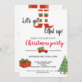 erledigt hässlichen Jumper Weihnachts-Party Einladung (Vorne/Hinten)