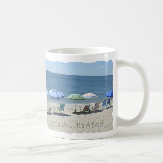 Erleichtern Sie oben Tasse, Guthrie Strand Kaffeetasse (Rechts)