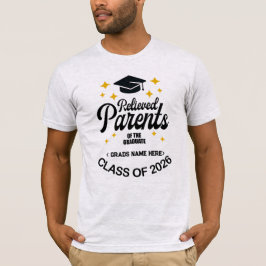 Erleichterte Eltern eines lustigen Absolventen Abs T-Shirt