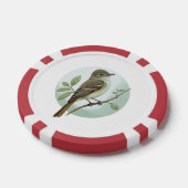 Erlen-Fliegenschnäpper Pokerchips (Einzeln)