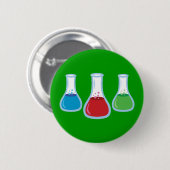 Erlenmeyerkolben Button (Vorne & Hinten)
