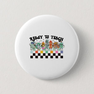 Erlernen des Groovy Retro Lehrers Leben am ersten  Button
