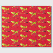 erlesene Mode Geschenkpapier (Flach)