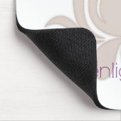 Erleuchte Lotus Mousepad (Ecke)