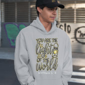 Erleuchten Sie Ihren Weg - Licht der Welt Hoodie