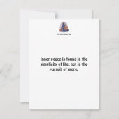 Erleuchtete Flachkarte (Rückseite)