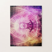Erleuchtete Meditation Chakra Mind Herzkohärenz Puzzle (Vertikal)