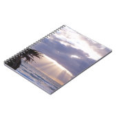 Erleuchtete Ozeane am frühen Morgen Notizblock (Linke Seite)