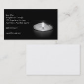 Erleuchtete Visitenkarte (Vorne/Hinten)