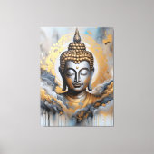 Erleuchteter Buddha Leinwanddruck (Vorderseite)