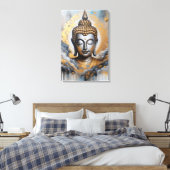 Erleuchteter Buddha Leinwanddruck (Insitu (Schlafzimmer))