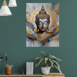 Erleuchteter Buddha Poster
