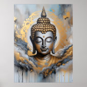 Erleuchteter Buddha Poster (Vorne)