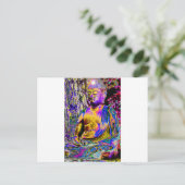 Erleuchteter Buddha Postkarte (Stehend Vorderseite)