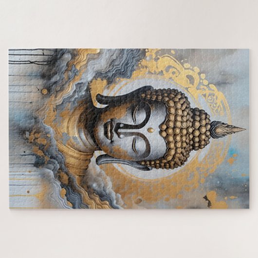 Erleuchteter Buddha Puzzle (Horizontal)