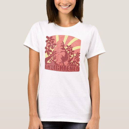 Erleuchteter Buddha T-Shirt (Vorderseite)