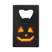 Erleuchteter Jack O Lantern  Geldbeutel Flaschenöffner (Rückseite)