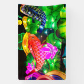 Erleuchteter Koi Banner (Vertikal)