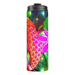 Erleuchteter Koi Thermosbecher